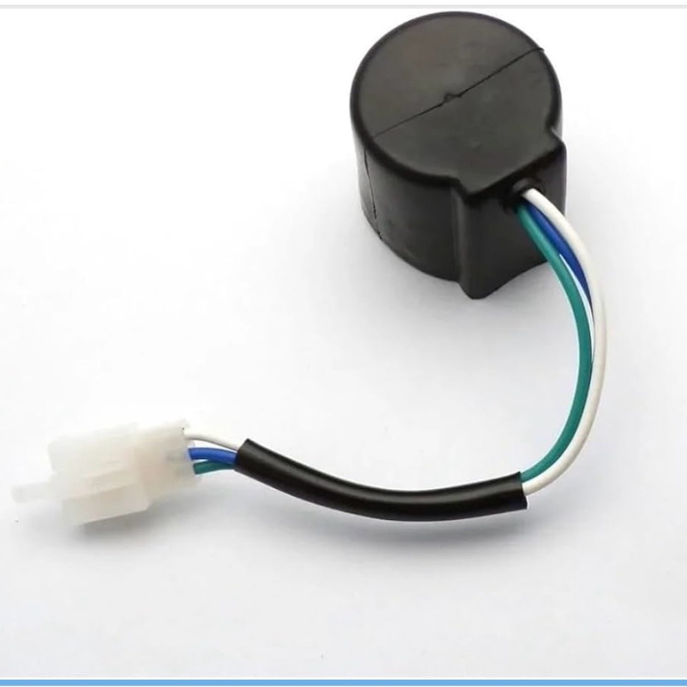 Headlight Lamp Head Bulb Socket Ignitor Wire BA20D Fit for GY6 50cc Scooter